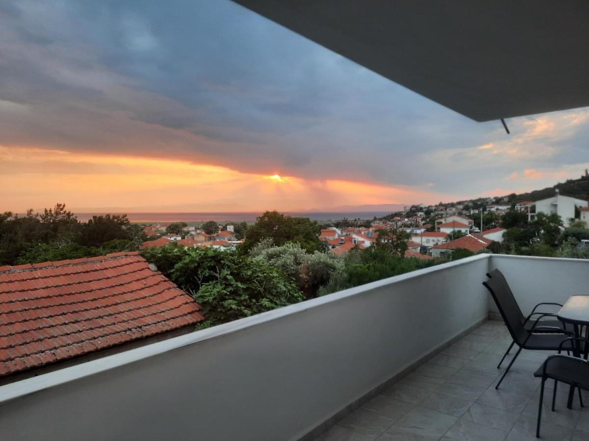 Panorama Apartments Prinos  Bagian luar foto